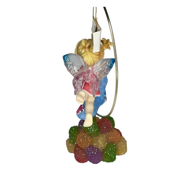NEW My Little Kitchen Fairies SWEET STOCKING FAIRIE Ornament Gumdrop Stand BOX - Picture 3 of 7